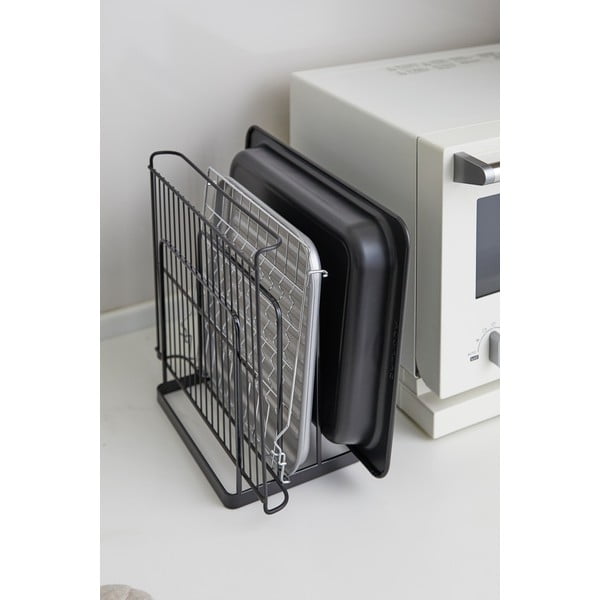 Organizzatore in metallo nero Yamazaki Tower - YAMAZAKI-image-4