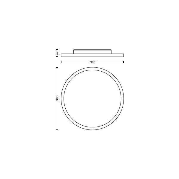 Plafoniera smart a LED 24,5 W Aurelle - Philips Hue-image-2