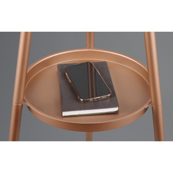 Lampada da terra marrone con ripiano (altezza 152 cm) Colette - Reality-image-2