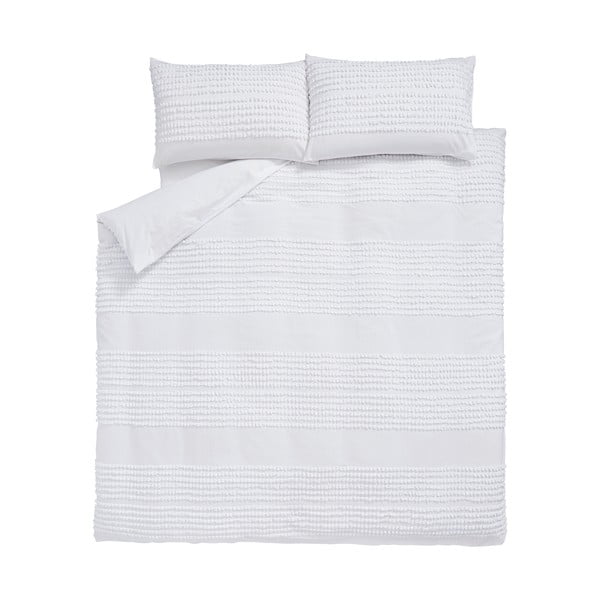 Biancheria da letto in cotone bianco, 135 x 200 cm Malmo - Bianca