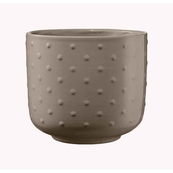 Coprivaso in ceramica ø 19 cm Baku Pearl - Big pots
