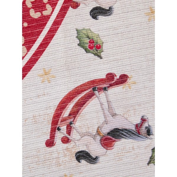 Tappeto rotondo rosso a tema natalizio ø 160 cm Toy's Delight Rocking Horse – Villeroy&Boch-image-4