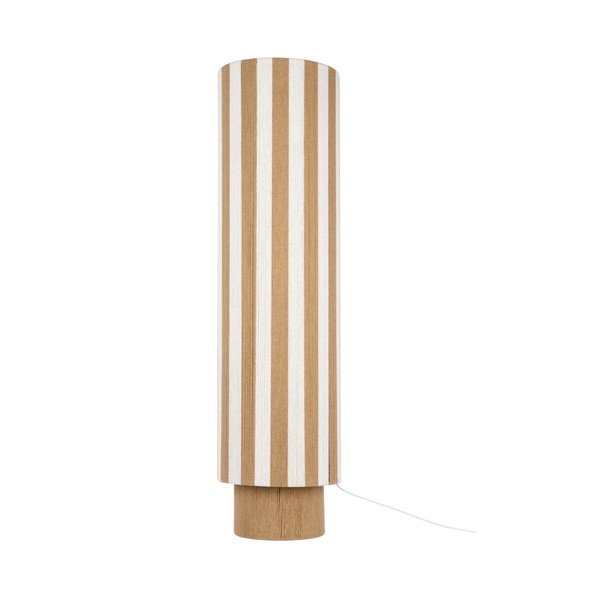 Lampada da terra bianca/di colore naturale con rivestimento in corda (altezza totale 106 cm) Vienna Stripes – Leitmotiv