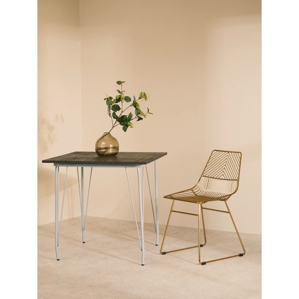 Tavolo da pranzo in olmo massiccio ø 80 cm District – Premier Housewares-image-1