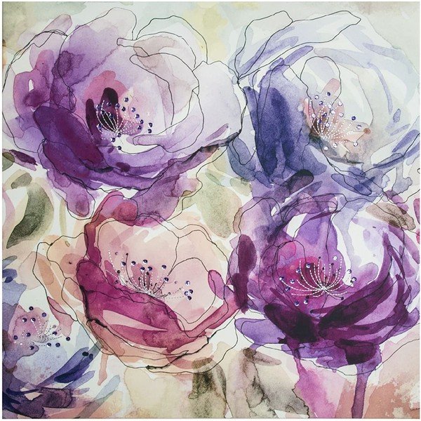 Immagine Fiori di primavera, 60 x 60 cm - Graham & Brown