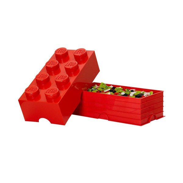 Úložný box, červený