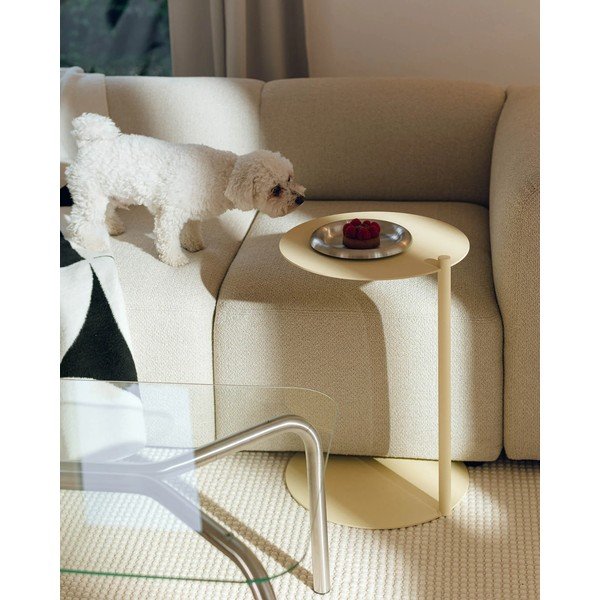 Tavolino rotondo in acciaio 41x40 cm Ande – noo.ma-image-3