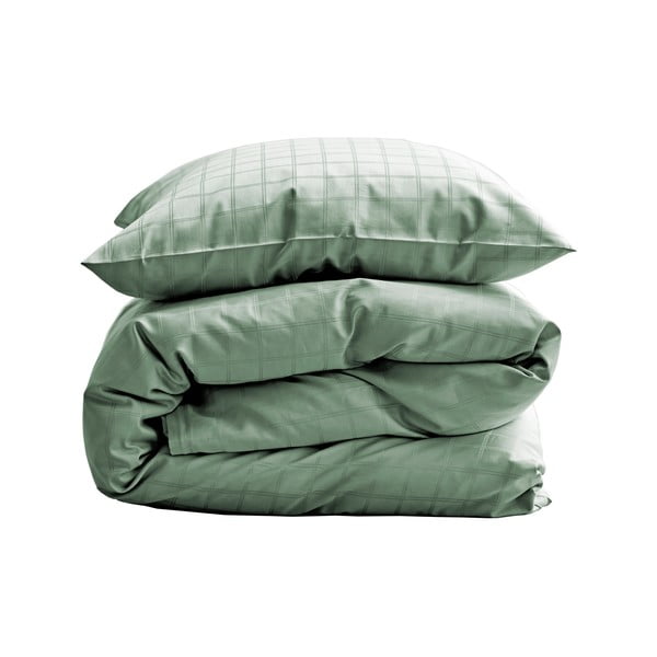 Biancheria da letto damascata verde chiaro per letto singolo 140x200 cm Clear - Södahl
