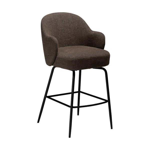 Sgabello da bar marrone girevole (altezza della seduta 70 cm) Bae – DAN-FORM Denmark