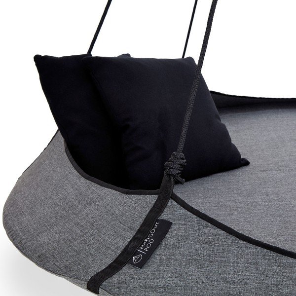 Altalena da giardino grigia - Hangout Pod-image-1