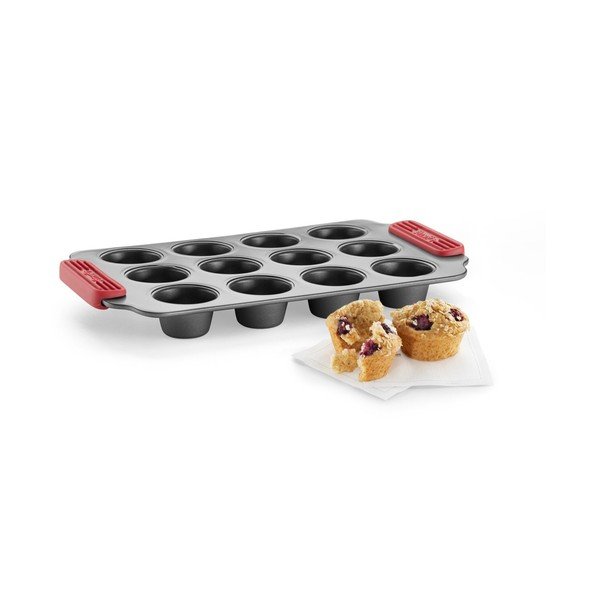 Stampo per muffin in acciaio 31x18 cm – Lékué-image-3