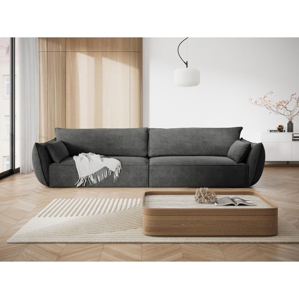Divano grigio 248 cm Vanda - Mazzini Sofas-image-1