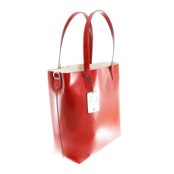 Borsa in pelle rossa Greta - Chicca Borse-image-2