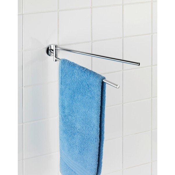 Portasciugamani a parete con 2 bracci Cuba - Wenko-image-1