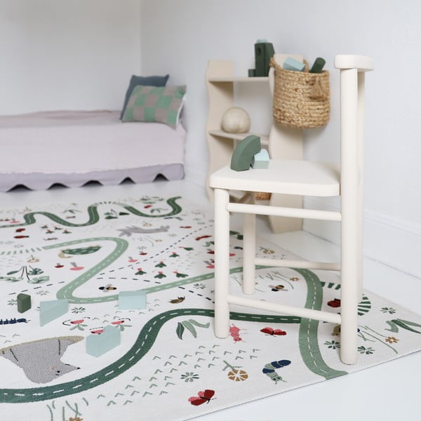 Tappeto da gioco per bambini color crema 123x180 cm Garden Life – Nattiot-image-2
