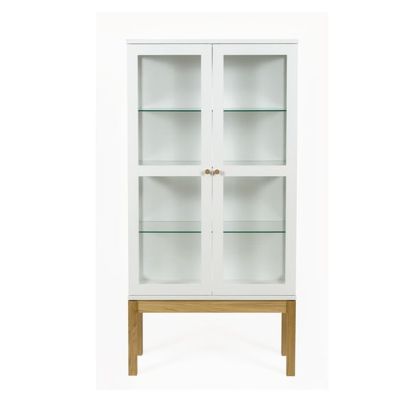 Libreria/vetrina bianca AbbeyWood - Woodman