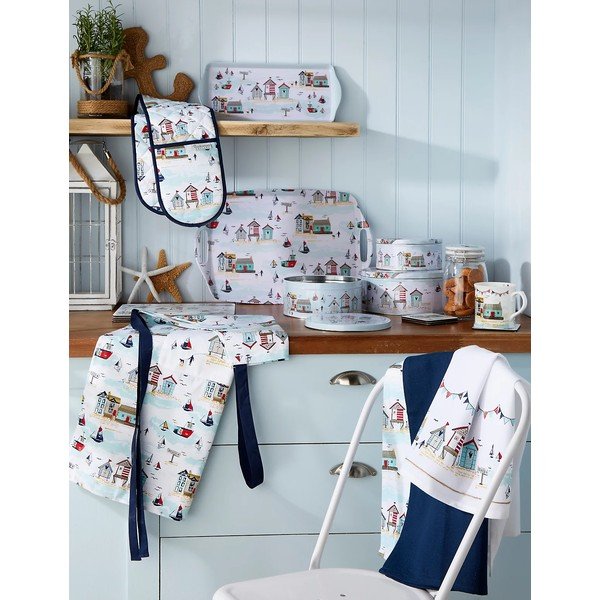 Set di 3 asciugamani da cucina in cotone Beside The Seaside Beside the Seaside - Cooksmart ®-image-2