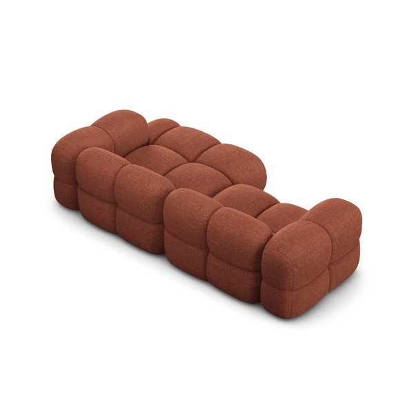 Divano angolare color mattone (con penisola a destra/con chaise lounge) Loretto – Cosmopolitan Design-image-4