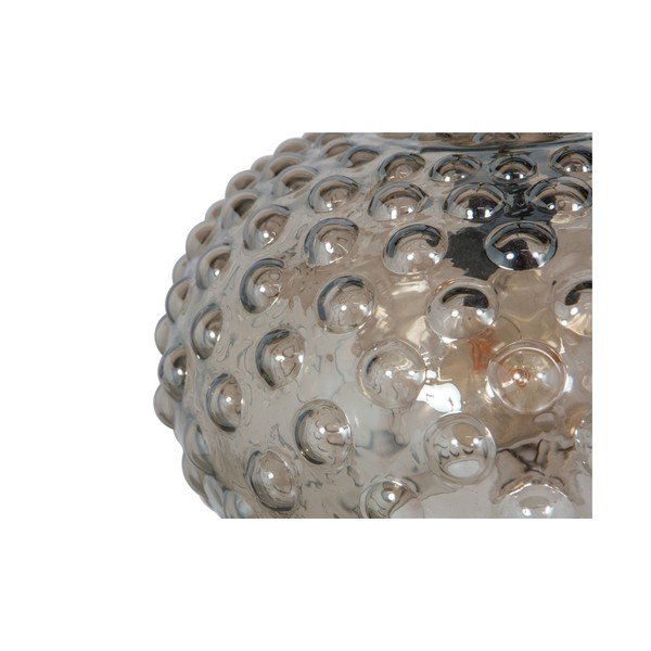 Lampada da tavolo beige con paralume in vetro (altezza 20 cm) Soap - BePureHome-image-1