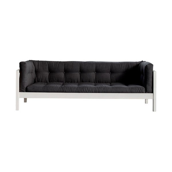Pohovka pro tři Karup Fusion White/Linoso Dark Gray