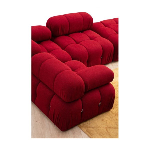 Modulo divano rosso (parte centrale) Bubble - Artie-image-3