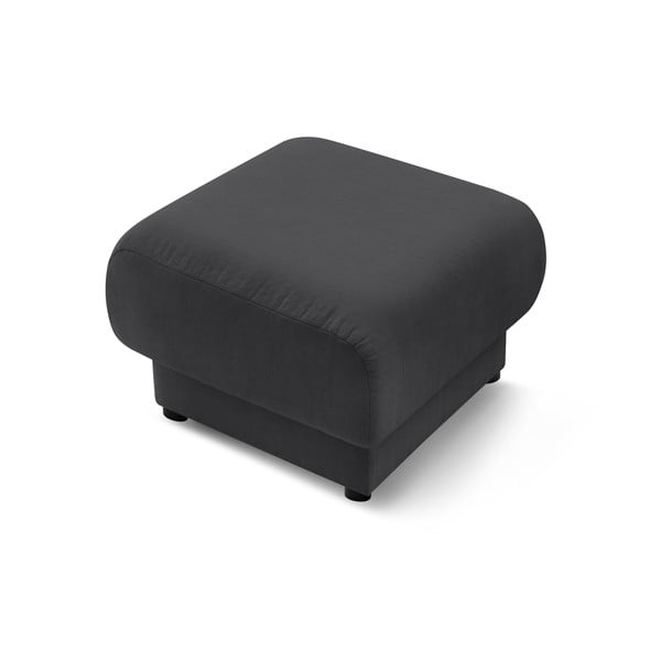 Pouf grigio scuro Bourbon - Bobochic Paris-image-4