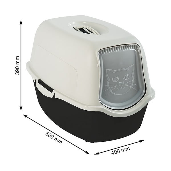 Lettiera per gatti 56x40 cm Eco Bailey - Rotho-image-4