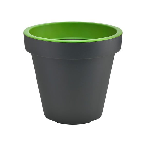 Vaso in plastica ø 29,5 cm Metro Twist - Gardenico