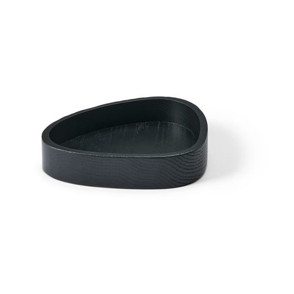 Scatola decorativa nera in legno 14x12,5x3 cm Curve S – LIND DNA