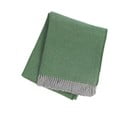 Plaid verde con contenuto di cotone , 140 x 180 cm Jade - Euromant