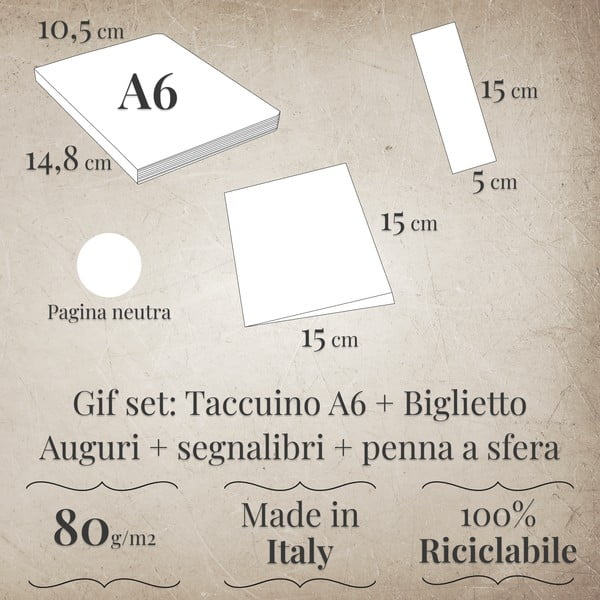 Set di scrittura regalo con desideri Four-Leaf Clover - Kartos-image-3