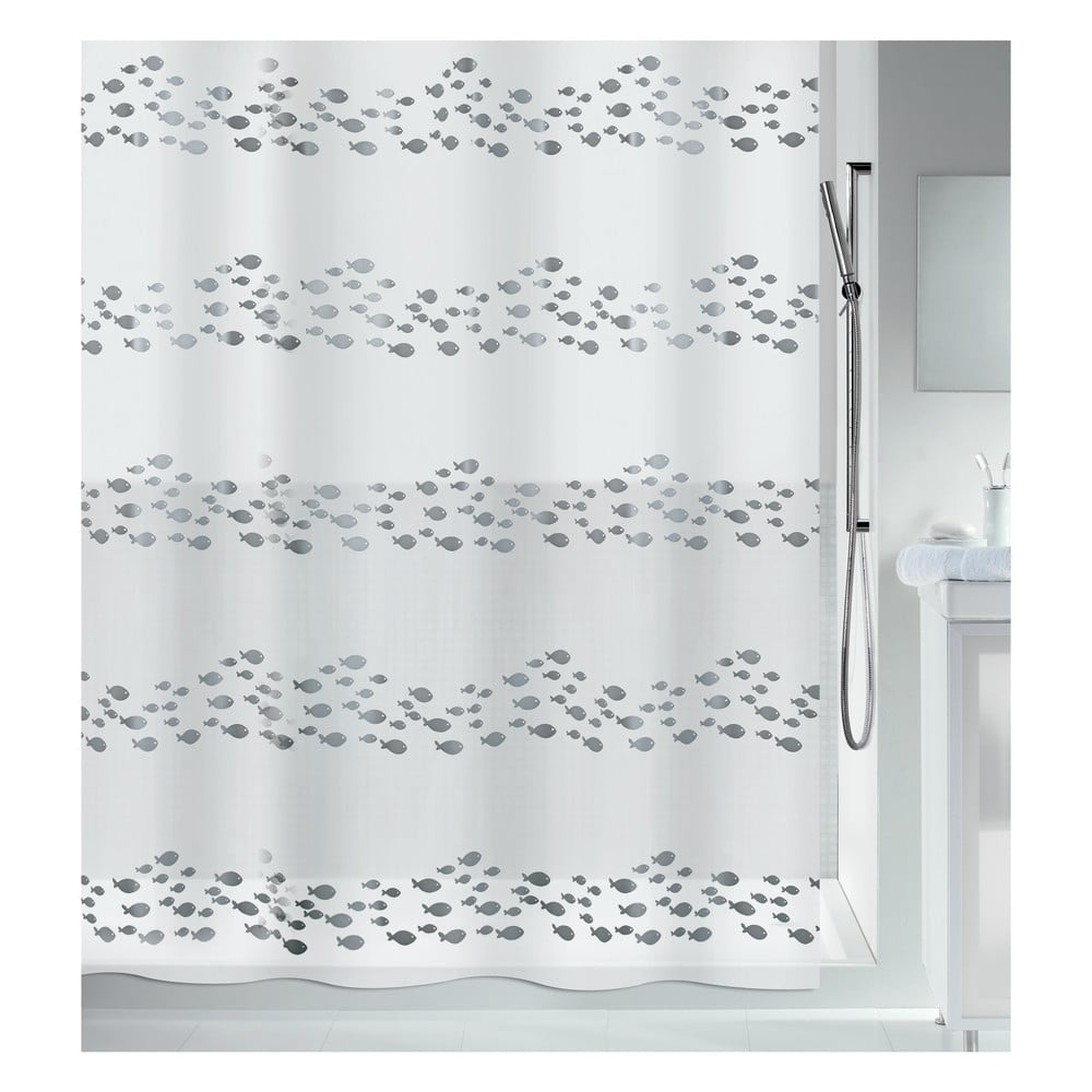 Tenda per doccia 180x200 cm Shore – Spirella | Tende per doccia