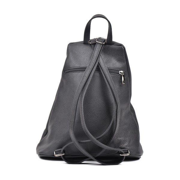 Zaino in pelle nera Mell - Luisa Vannini-image-1