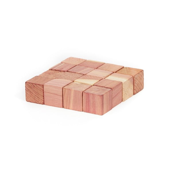 Set di 16 cubi in legno di cedro per il guardaroba Cedar - Compactor