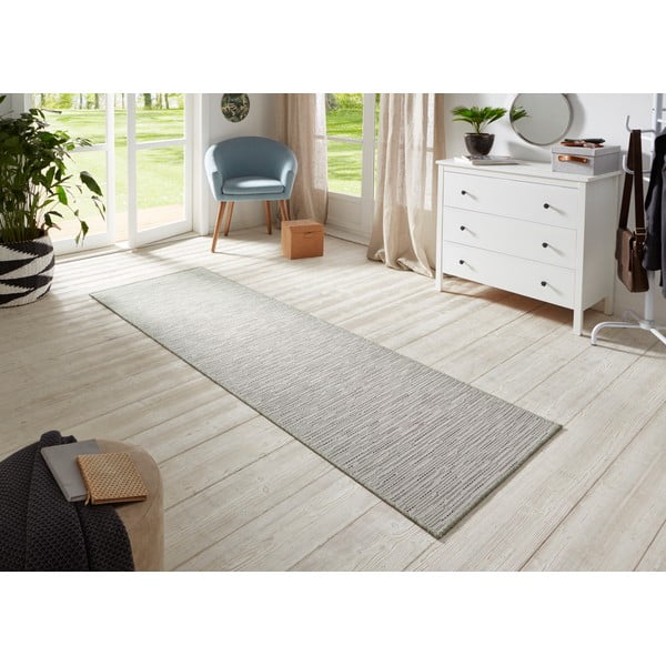 Runner grigio , 80 x 150 cm Nature - BT Carpet-image-1
