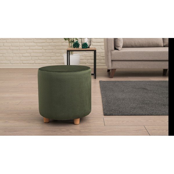 Sgabello verde scuro Begon - Balcab Home-image-2
