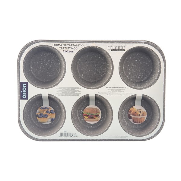 Stampo da forno in metallo per muffin 22x32 cm Grande – Orion-image-2