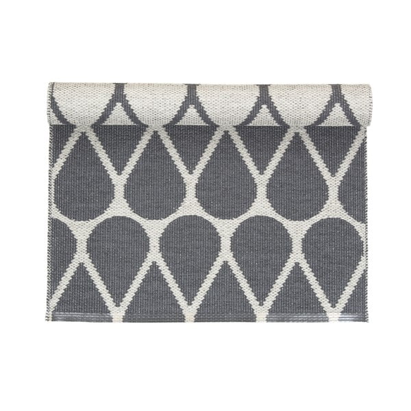 Tappeto da interno/esterno grigio scuro 70x50 cm Otis Granit – Pappelina-image-4