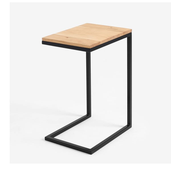 Tavolo pieghevole con struttura nera Lupe - CustomForm-image-1