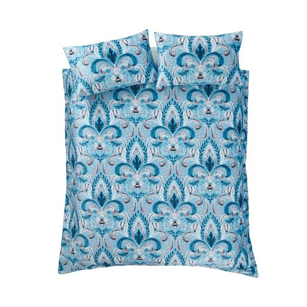 Biancheria da letto singola blu 135x200 cm Bridgerton - Catherine Lansfield
