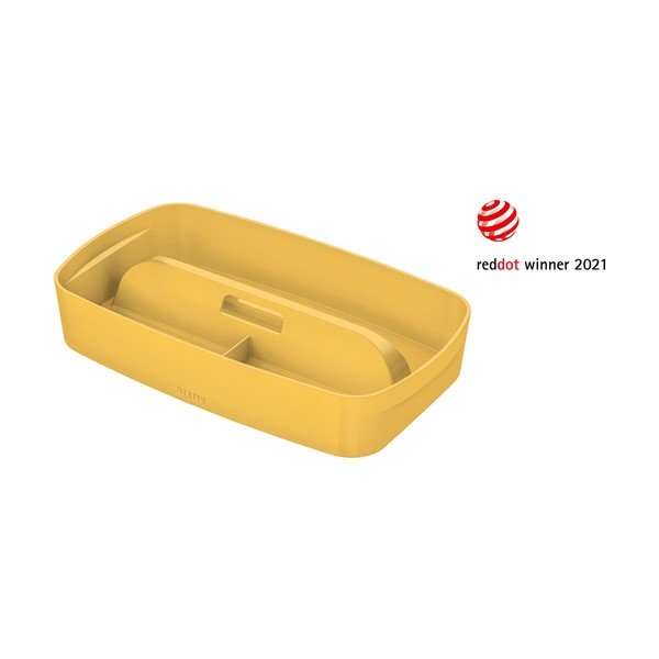 Organizzatore portatile giallo con maniglia Cosy - Leitz-image-4