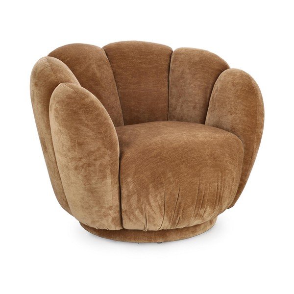 Poltrona marrone Tulip – Bizzotto