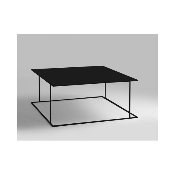 Tavolino nero Custom Form Walt, 100 x 100 cm - CustomForm-image-1