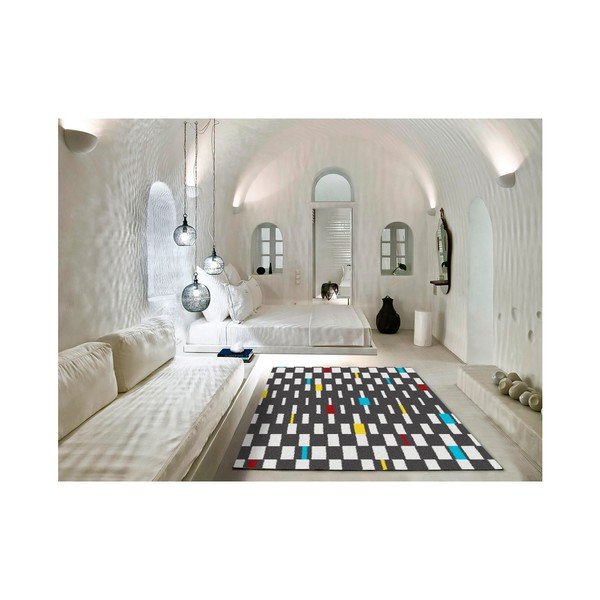 Tappeto Pandora nero, 160 x 230 cm - Universal