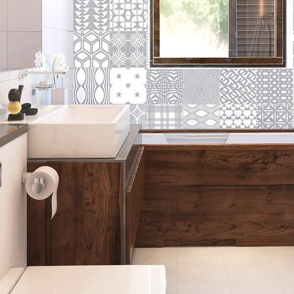 Set di 24 adesivi Scandi, 60 x 90 cm - Ambiance-image-4