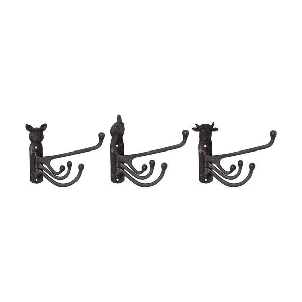 Ganci da parete in set da 3 - Antic Line