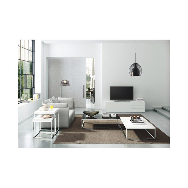 Tavolo in marmo bianco Prairie - TemaHome-image-1