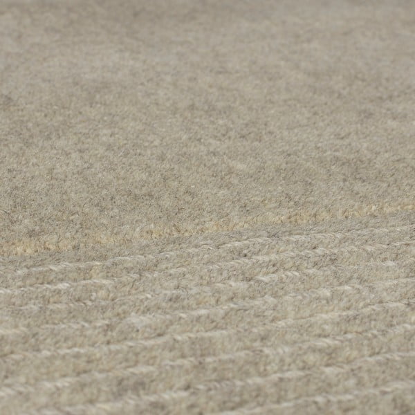 Runner in lana beige 60x230 cm - Flair Rugs-image-3