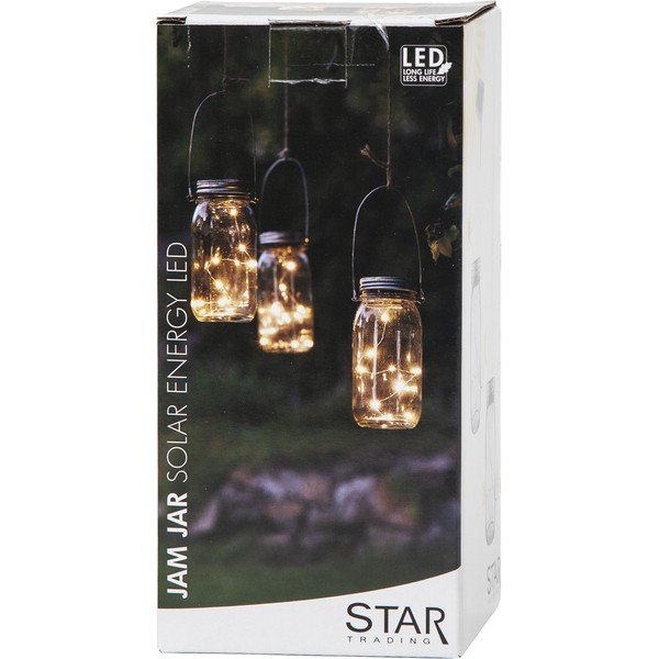 Decorazione a LED, altezza 18 cm Jamjar - Star Trading-image-4