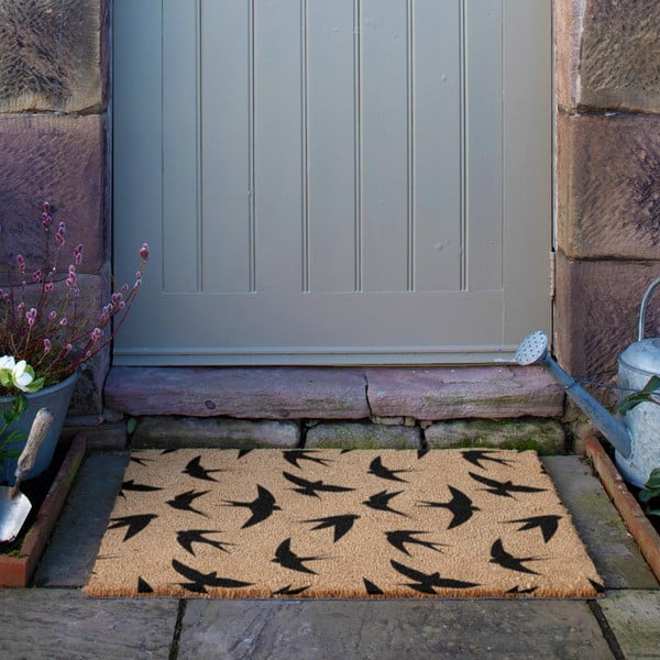 Zerbino in fibre di cocco 40x60 cm Swallows – Artsy Doormats-image-3